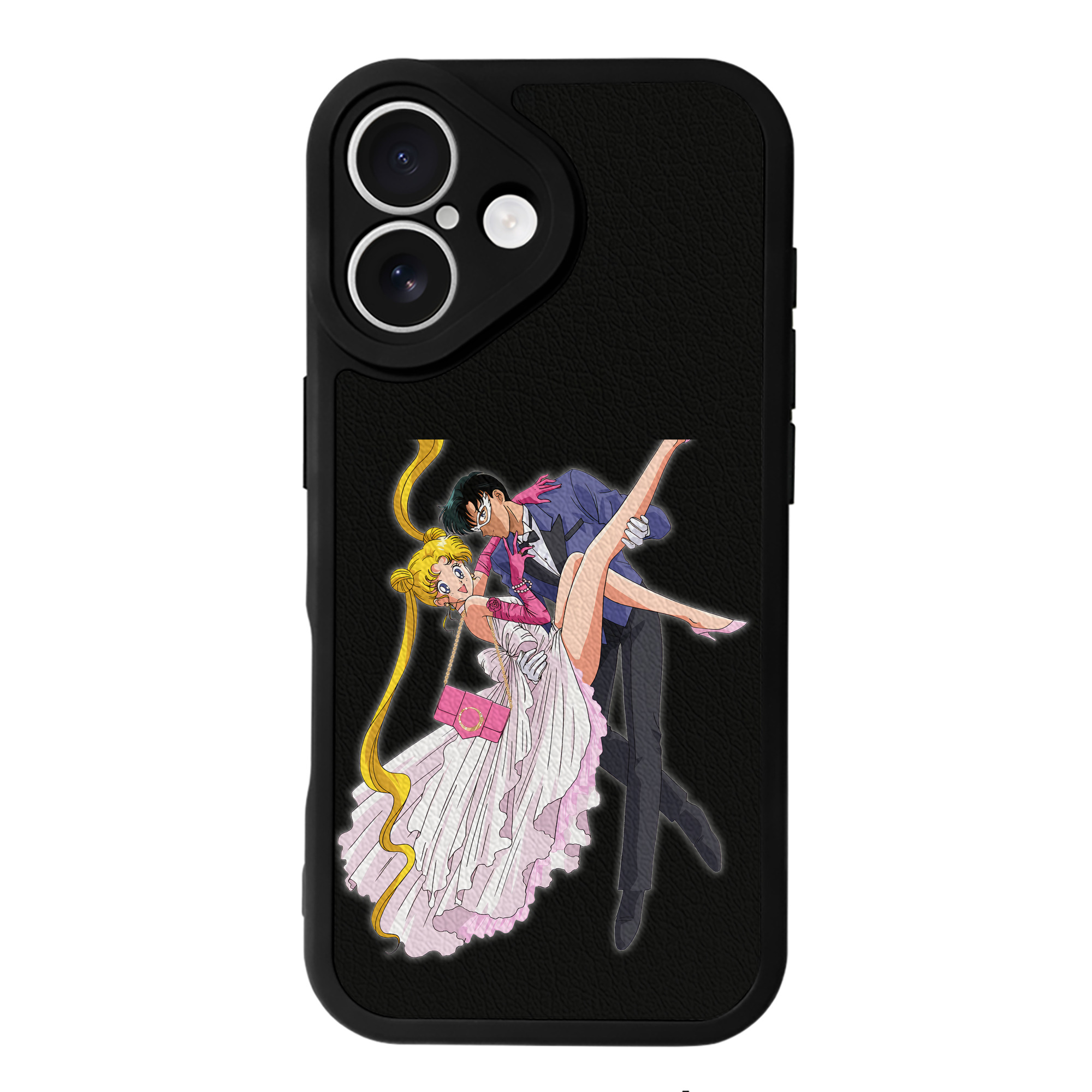 （画像用） 美少女戦士セーラームーン 愛野 美奈子 あいの みなこ Sailor Moon Aino Minako 【iPhone 16シリーズ対応】シリコンスマホケース（レザー調） 材質：シリコン